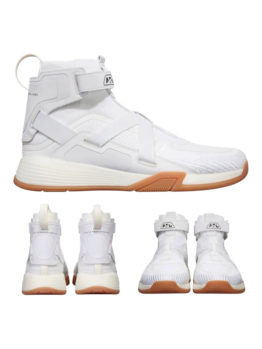 APL Super Future Sneakers White Black Gum Men 11.5 Women 13 NEW IN BOX